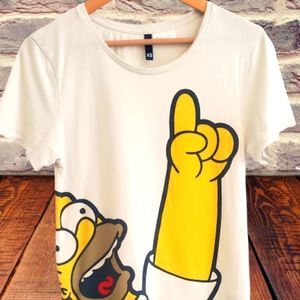"Homer Simpson" Ladies Tee-Shirt